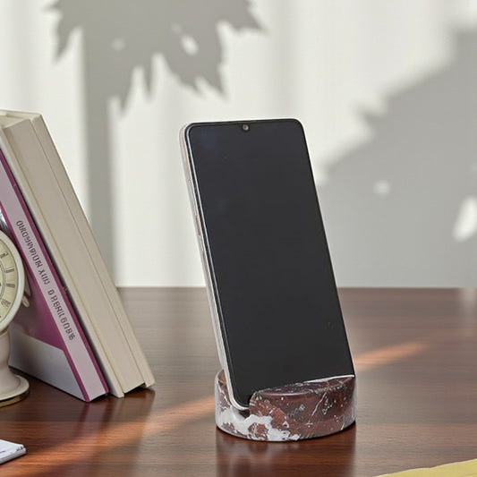 Marble Mobile Holder - Red