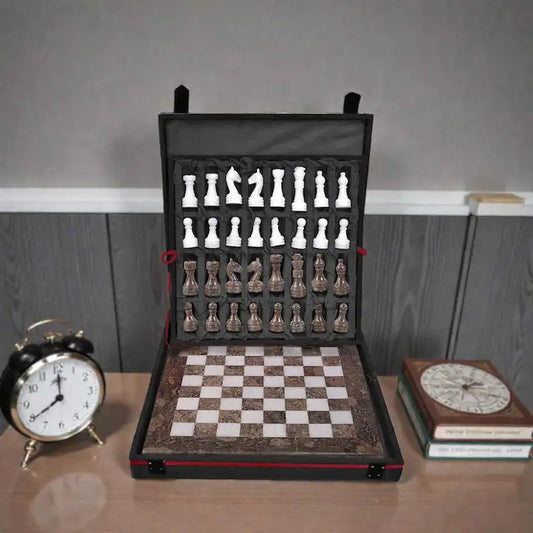 Oceanic Marble Handmade Chess Set