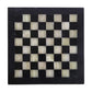 12 Inch Black & Onyx Marble Chess Set