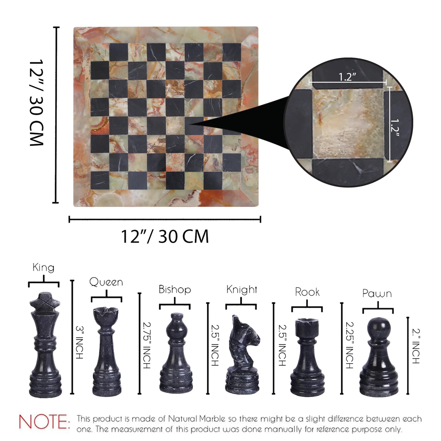 12 inch chess