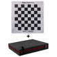 15 Inch White and Black Handmade Luxury Chess Set