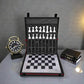 15 Inch White and Black  Luxury Chess Set