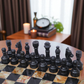 Marble Hives Luxury Handmade Marble Chess Set – Green & Black
