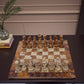 Marble Hives Luxury Handmade Marble Chess Set - Red and Coral -10 Inch