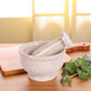 Marble Mortar and Pestle Set (4 inches) Black Verona