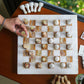 Marble Hives Luxury Handmade Marble Chess Set -Green and White -10 Inch