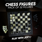 Black & Onyx Chess Figures