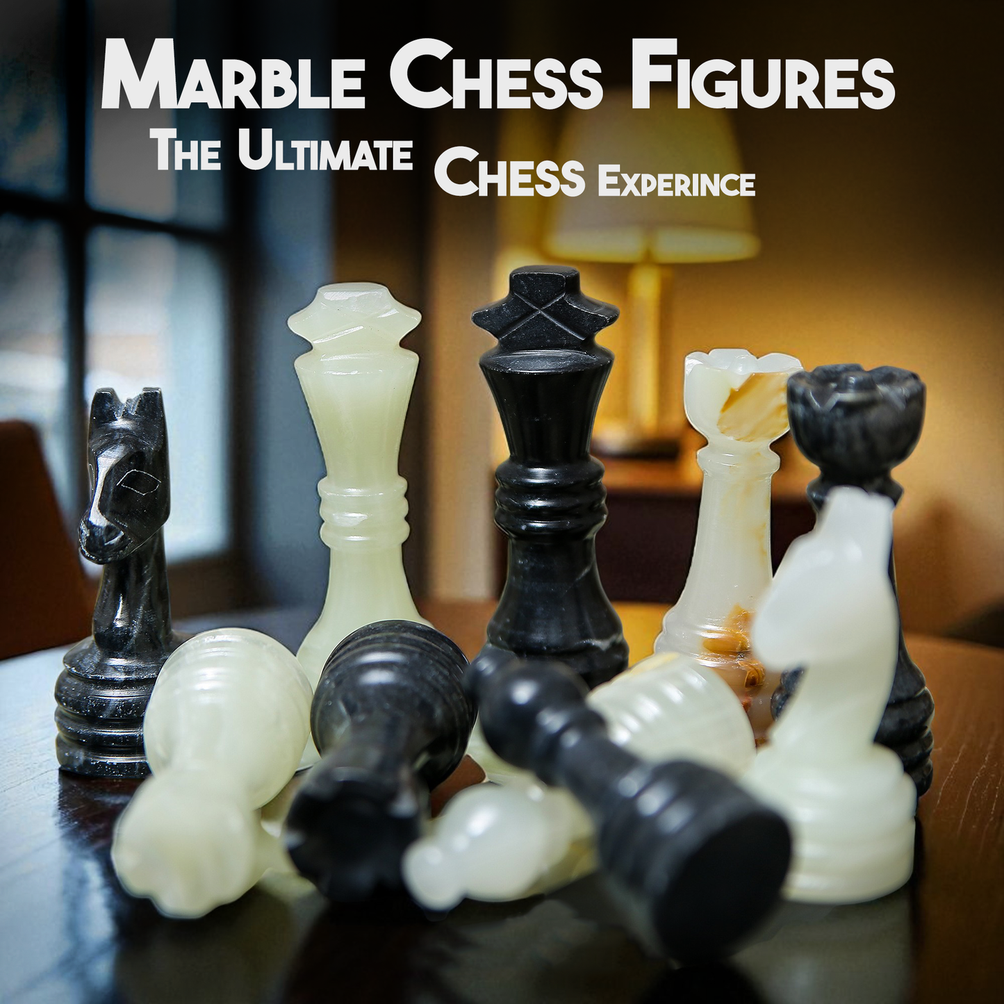 Black & Onyx Chess Figures