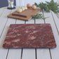 Marble Cutting Board - Red