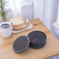Marble Tea Coaster Pack of 6 - Black