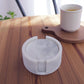 Marble Tea Coaster Pack of 6 - White