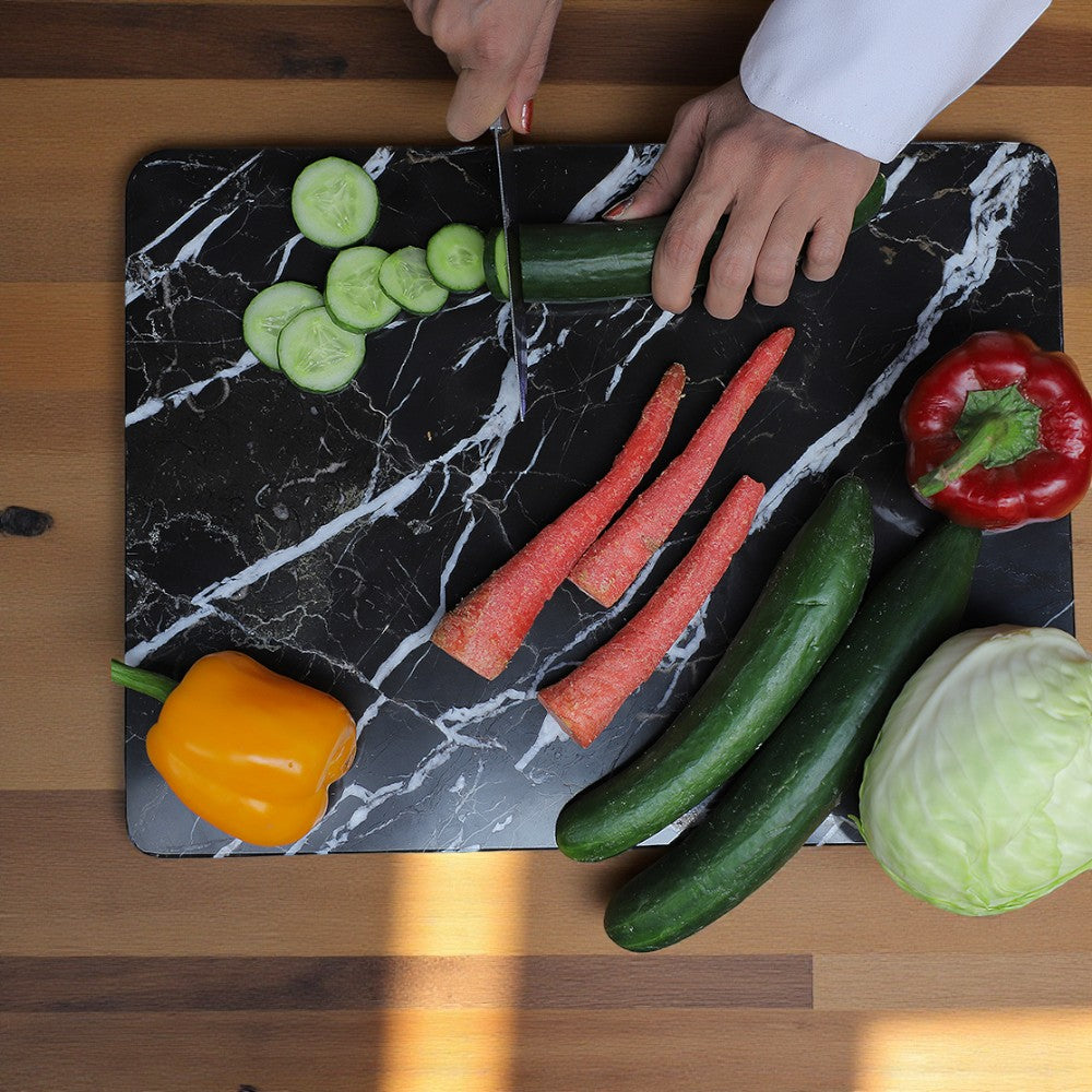 Marble Cutting Board - Black