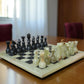 Marble Hives Luxury Handmade Marble Chess Set – Green and Black