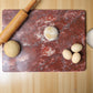 Marble Cutting Board - Red