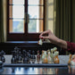 Marble Hives Luxury Handmade Marble Chess Set – Black & Onyx Green