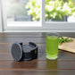 Marble Tea Coaster Pack of 6 - Black