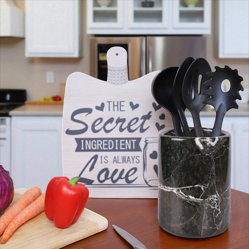 Marble Wine Chiller - Black Zebra