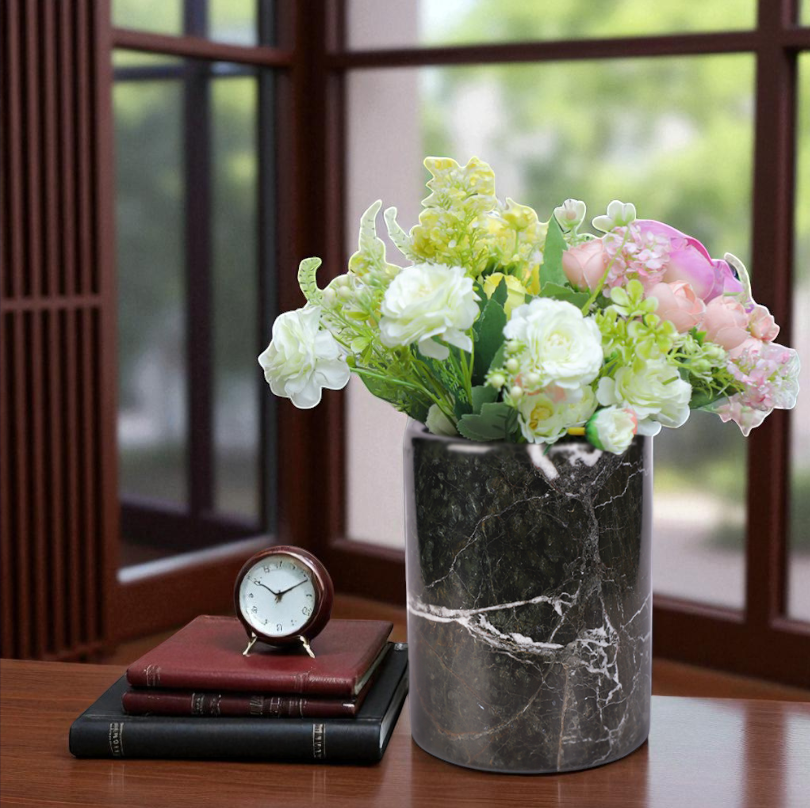 Marble Wine Chiller - Black Zebra