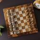 Marble Hives Luxury Handmade Marble Chess Set - Red and Coral -10 Inch