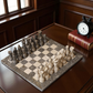 Marble Hives Luxury Handmade Marble Chess Set – Oceanic and Beige