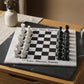 White and Black Marble Chess Set