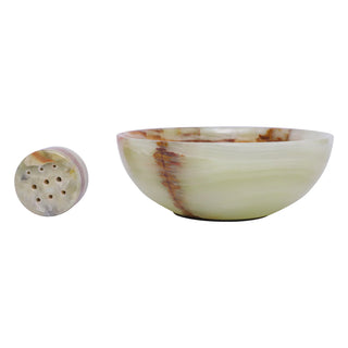 Onyx Green Incense Holder Bowl