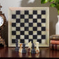 Marble Hives Luxury Handmade Marble Chess Set – Green and Black