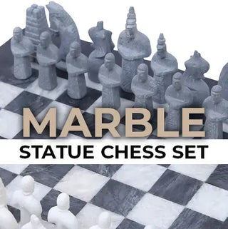 statue chess set