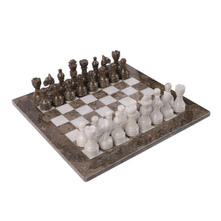  Oceanic & White Marble Chess Set