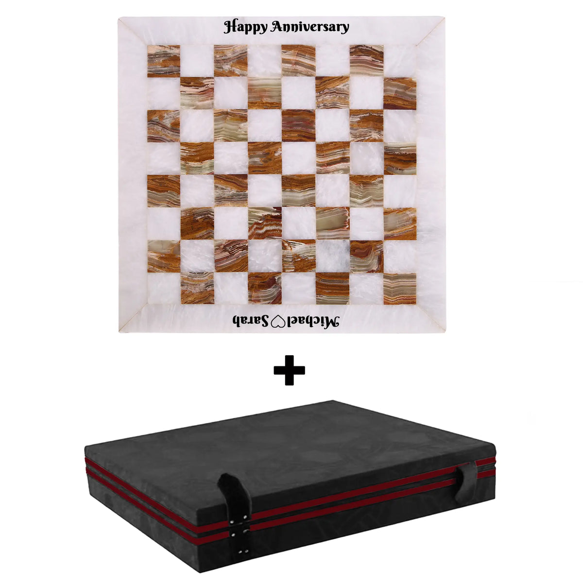 personalized chess with gift box
