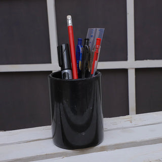 black stone pen holder