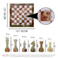 unique 12 inch onyx chess set